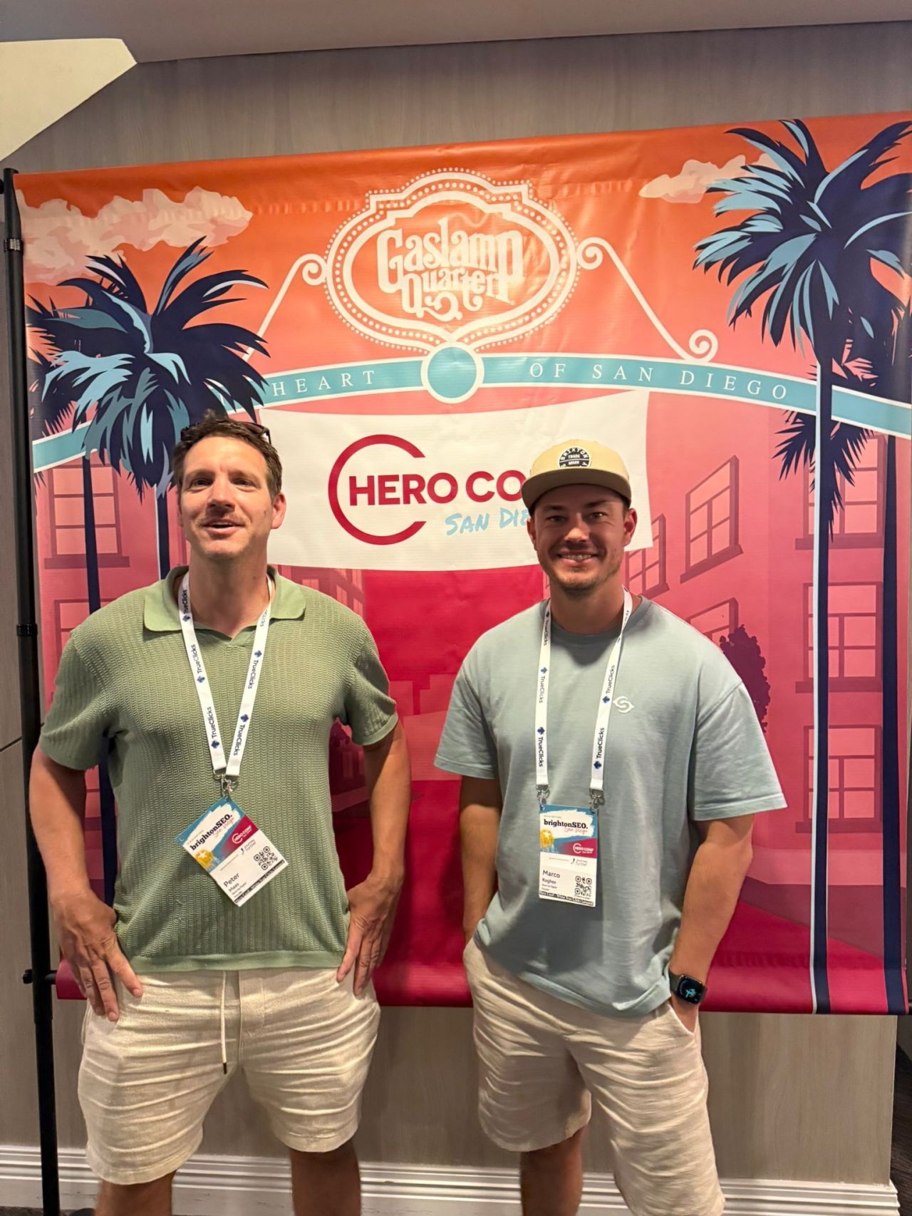 Collega's bij HeroConf San Diego